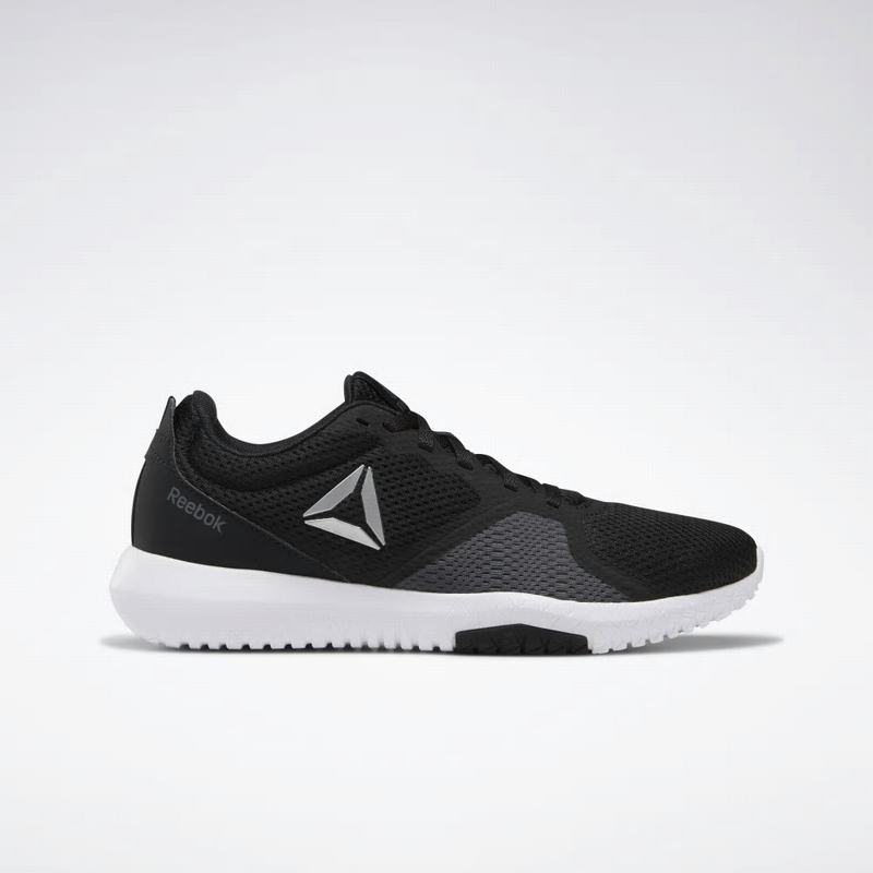 Adidasi Training Reebok Flexagon Force Dama Negrii/Albi/Gri Romania RL5336LZ